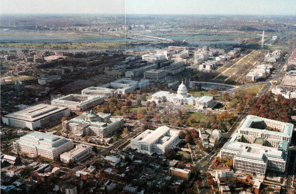 Capitol Hill and the National Mall