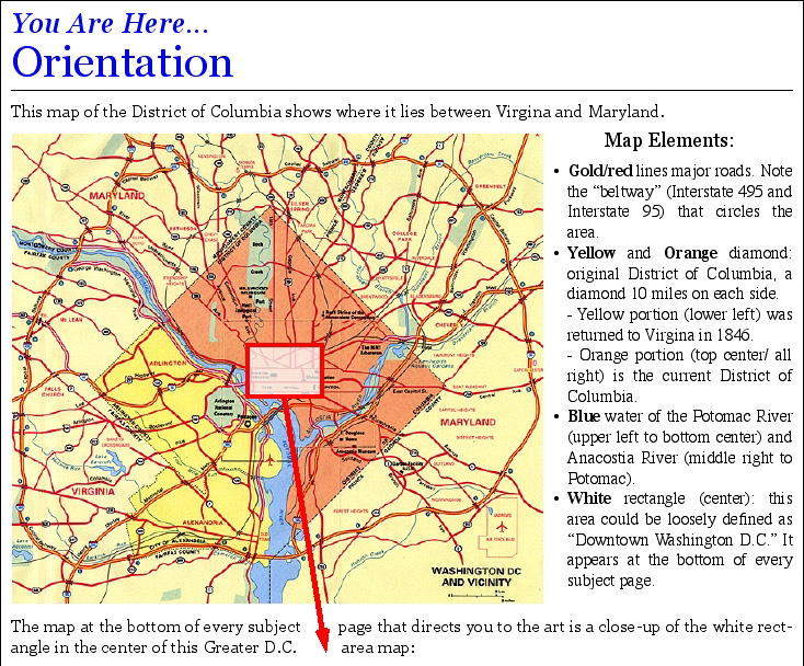 display a printer-friendly map